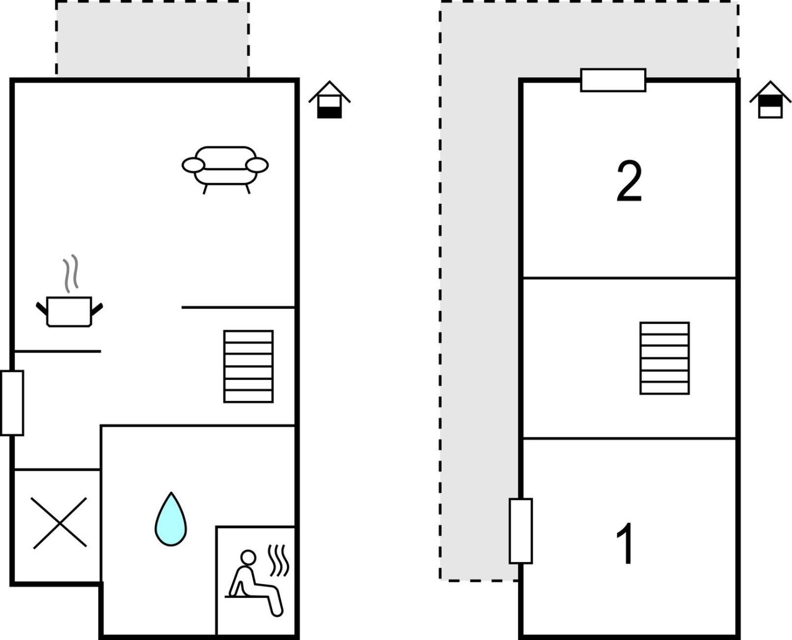 Nice Home In Tossens With Kitchen 외부 사진